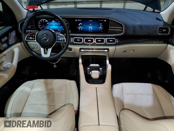2021 Mercedes-Benz GLE 450 with VIN 4JGFB5KB7MA505318, listed as a Copart auction lot 47925135 with 31,468 mi miles and Salvage title. Bid and sale history available at DreamBid. Image 8.