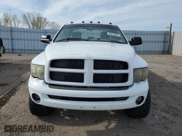 2005 Dodge 2500 SLT with VIN 3D7KS28C15G861404, listed as a Copart auction lot 55014625 with 375,107 mi miles and Salvage title. Bid and sale history available at DreamBid. Image 5.