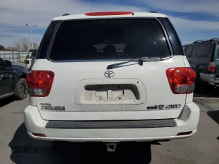 2006 Toyota Sequoia SR5 with VIN 5TDBT44A06S258325, listed as a Copart auction lot 49032035 with 339,323 mi miles and Salvage Title. Bid and sale history available at DreamBid. Image 6.