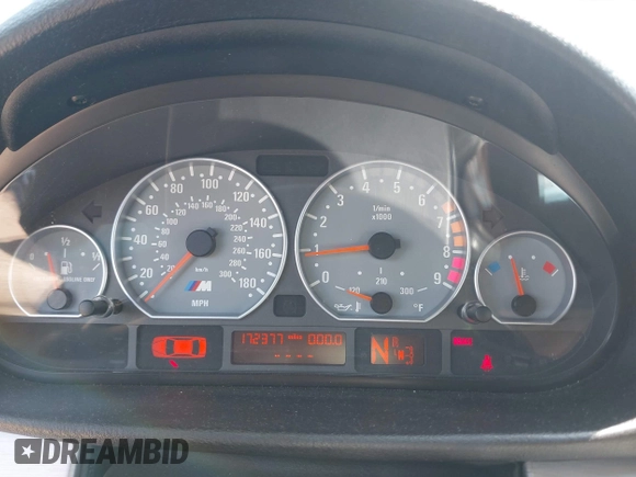 2004 BMW 3 Series M3 with VIN WBSBL93404PN56575, listed as a IAAI auction lot 42388829 with 172,377 mi miles and . Bid and sale history available at DreamBid. Image 7.