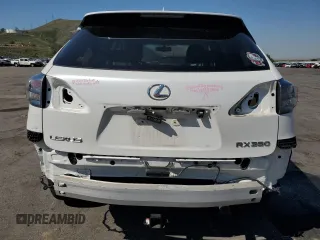 2010 Lexus RX 350 with VIN JTJZK1BA3A2405351, listed as a Copart auction lot 49899135 with 258,225 mi miles and Salvage Title. Bid and sale history available at DreamBid. Image 6.