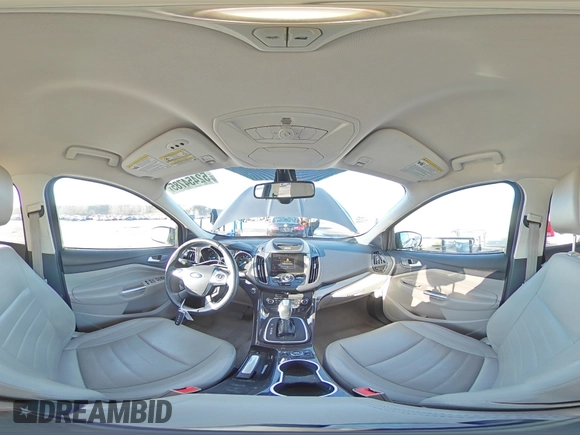 2014 Ford Escape Titanium with VIN 1FMCU9J93EUA77136, listed as a Copart auction lot 52454785 with 154,607 mi miles and Salvage Title. Bid and sale history available at carsss.com. Image 15.