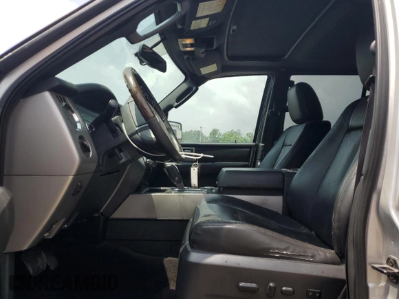 2014 Ford Expedition Limited with VIN 1FMJU1K56EEF33810, listed as a Copart auction lot 56986535 with 378,224 mi miles and Salvage title. Bid and sale history available at DreamBid. Image 7.