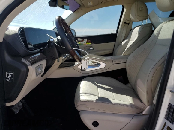 2021 Mercedes-Benz GLS with VIN 4JGFF5KE3MA497393, listed as a Copart auction lot 46513985 with 32,690 mi miles and Salvage Title. Bid and sale history available at carsss.com. Image 7.