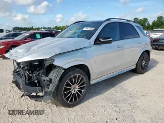 2020 Mercedes-Benz GLE 350 z VIN 4JGFB4JB7LA113918, wystawiony jako Copart lot #65423945 z przebiegiem 50 947 mil mil oraz Szkoda całkowita • Salvage title. Historia ofert i sprzedaży dostępna na DreamBid. Obrazek 1.
