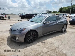 2010 Hyundai Genesis Coupe Track с VIN KMHHU6KH0AU004858, выставлен на аукционе Copart как лот 63600445 с пробегом 118 026 миль миль и Списание • Salvage title. История ставок и продаж доступна на DreamBid. Изображение 1.