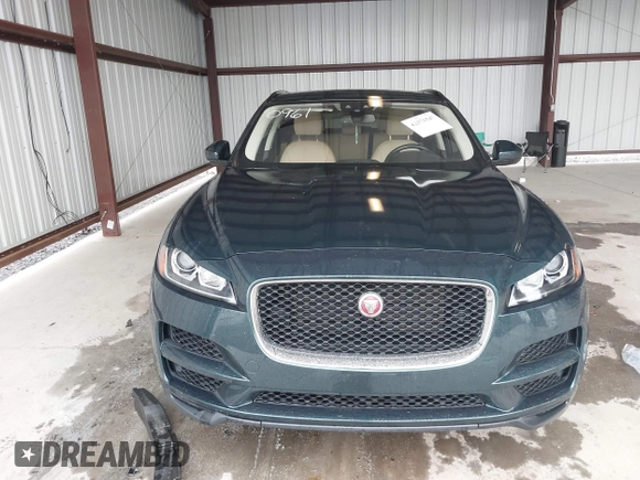 2018 Jaguar F-Pace 25t Premium with VIN SADCJ2FX9JA290961, listed as a IAAI auction lot 42371547 with 37,854 mi miles and . Bid and sale history available at DreamBid. Image 12.