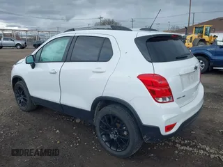 2022 Chevrolet Trax LT with VIN KL7CJPSMXNB526129, listed as a IAAI auction lot 42052390 with 20,973 mi miles and . Bid and sale history available at DreamBid. Image 3.