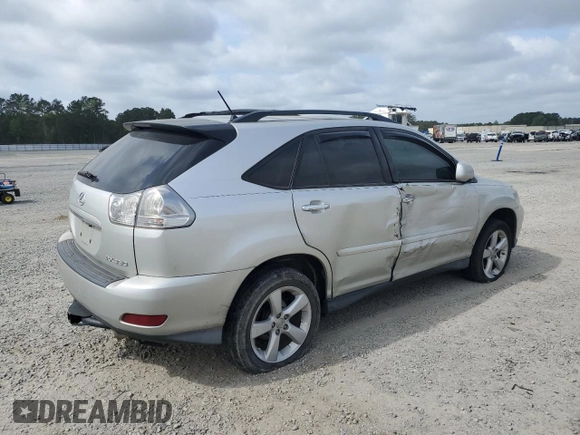 2008 Lexus RX with VIN 2T2HK31U78C065649, listed as a Copart auction lot 50602395 with 300,516 mi miles and Salvage Title. Bid and sale history available at carsss.com. Image 3.