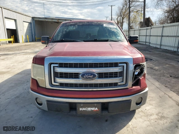 2013 Ford F-150 XL with VIN 1FTFW1CF8DKD41266, listed as a Copart auction lot 43941115 with 178,171 mi miles and Salvage Title. Bid and sale history available at carsss.com. Image 5.