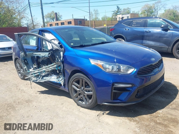 2021 Kia Forte GT-Line z VIN 3KPF34AD6ME284046, wystawiony jako IAAI lot #42231501 z przebiegiem 97 877 mil mil oraz . Historia ofert i sprzedaży dostępna na DreamBid. Obrazek 1.