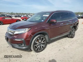 2019 Honda Pilot Elite with VIN 5FNYF6H00KB002828, listed as a Copart auction lot 44581124 with 75,253 mi miles and Salvage title. Bid and sale history available at DreamBid. Image 1.
