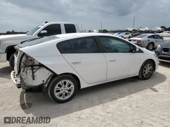 2010 Honda Insight EX with VIN JHMZE2H79AS038112, listed as a Copart auction lot 54794785 with 183,457 mi miles and Salvage Title. Bid and sale history available at DreamBid. Image 3.