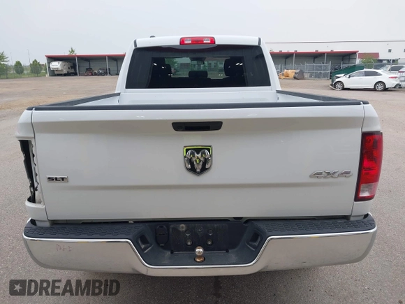 2024 Ram 1500 SLT with VIN 1C6RR7GG3RS157779, listed as a IAAI auction lot 42488148 with 34,814 mi miles and . Bid and sale history available at DreamBid. Image 16.