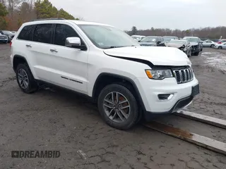 2019 Jeep Grand Cherokee Limited with VIN 1C4RJFBGXKC609986, listed as a IAAI auction lot 41455155 with 64,708 mi miles. Bid and sale history available at carsss.com. Image 1.