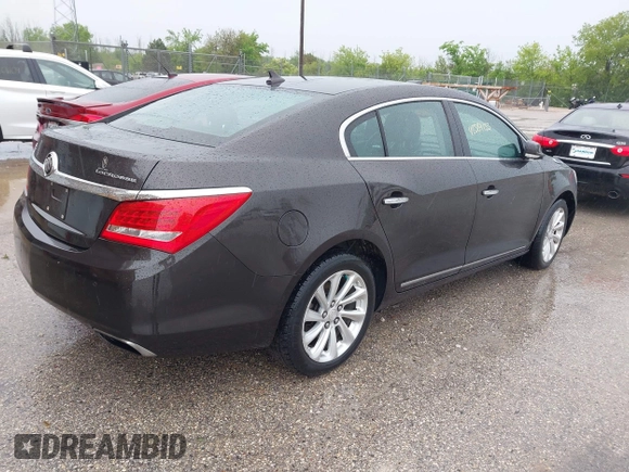 2014 Buick LaCrosse Leather with VIN 1G4GB5G33EF134426, listed as a IAAI auction lot 42384133 with 110,919 mi miles and . Bid and sale history available at DreamBid. Image 4.