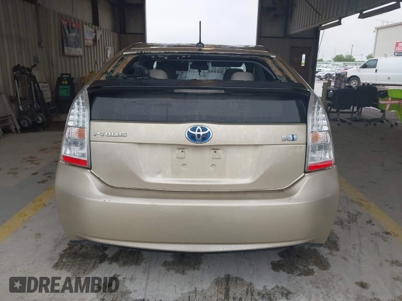 2011 Toyota Prius I with VIN JTDKN3DU2B1447144, listed as a IAAI auction lot 41887553 with 104,860 mi miles. Bid and sale history available at carsss.com. Image 16.