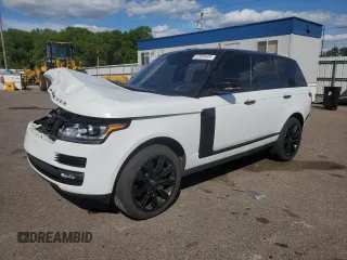 2017 Land Rover Range Rover HSE с VIN SALGS2FV8HA325212, выставлен на аукционе Copart как лот 57654425 с пробегом 98 009 миль миль и Списание • Salvage title. История ставок и продаж доступна на DreamBid. Изображение 1.