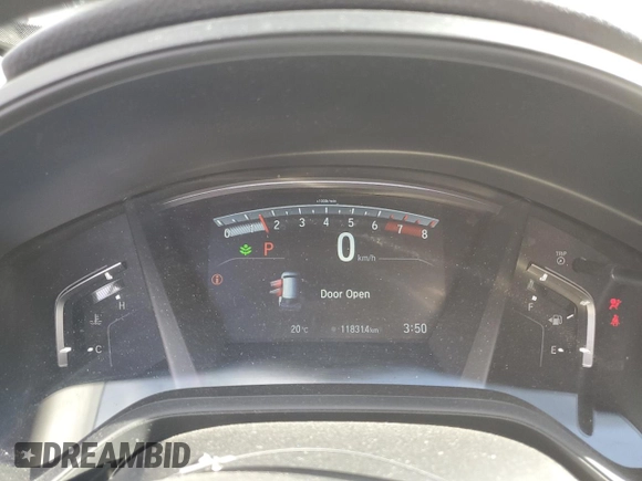 2017 Honda CR-V LX with VIN 2HKRW1H36HH000058, listed as a Copart auction lot 74264374 with 118,314 mi miles and Salvage Title. Bid and sale history available at carsss.com. Image 9.