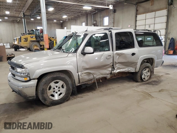2005 Chevrolet Suburban Z71 with VIN 3GNFK16Z55G218316, listed as a Copart auction lot 49315115 with 209,349 mi miles and Non Repairable. Bid and sale history available at carsss.com. Image 1.