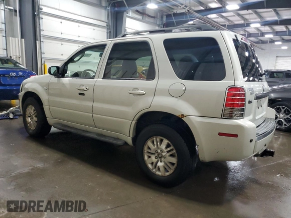 2007 Mercury Mariner Premier with VIN 4M2CU97127KJ20010, listed as a Copart auction lot 52123205 with 162,337 mi miles and Salvage title. Bid and sale history available at DreamBid. Image 2.