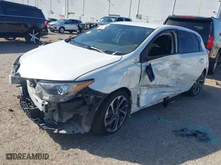 2017 Toyota Corolla iM with VIN JTNKARJE4HJ551442, listed as a IAAI auction lot 41829072 with 97,666 mi miles. Bid and sale history available at carsss.com. Image 18.