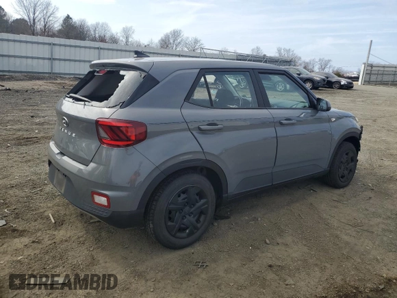 2020 Hyundai Venue SE with VIN KMHRB8A39LU040496, listed as a Copart auction lot 49108185 with 56,753 mi miles and Salvage Title. Bid and sale history available at DreamBid. Image 3.