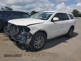 2017 Dodge Durango SXT with VIN 1C4RDJAG2HC898771, listed as a Copart auction lot 64169055 with 136,860 mi miles and Salvage title. Bid and sale history available at DreamBid. Image 1.