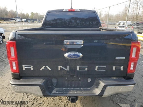 2020 Ford Ranger XL with VIN 1FTER4FH8LLA44430, listed as a Copart auction lot 44298085 with 75,485 mi miles and Salvage Title. Bid and sale history available at carsss.com. Image 6.