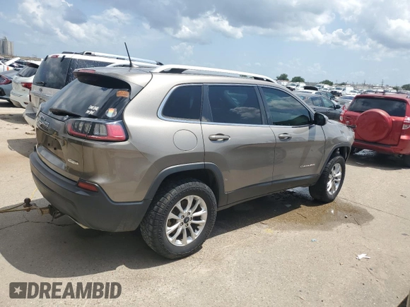 2019 Jeep Cherokee Latitude with VIN 1C4PJMCX4KD107222, listed as a Copart auction lot 61497275 with 156,805 mi miles and Salvage title. Bid and sale history available at DreamBid. Image 3.