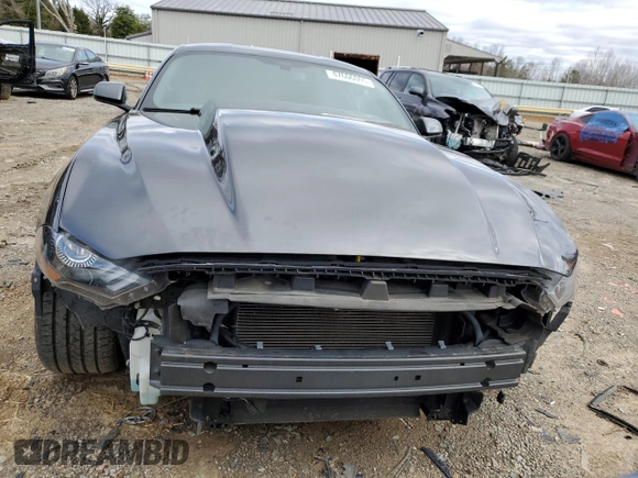 2019 Ford Mustang GT with VIN 1FA6P8CF5K5167812, listed as a Copart auction lot 47606065 with 49,386 mi miles and Salvage Title. Bid and sale history available at DreamBid. Image 5.