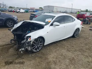 2014 Lexus IS 250 with VIN JTHBF1D25E5036638, listed as a IAAI auction lot 41939276 with 198,985 mi miles. Bid and sale history available at carsss.com. Image 2.