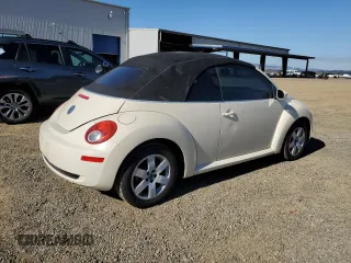 2007 Volkswagen Beetle with VIN 3VWRG31Y47M422091, listed as a Copart auction lot 80124674 with 109,999 mi miles and Salvage title. Bid and sale history available at DreamBid. Image 3.