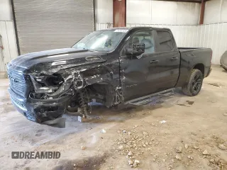 2021 Ram 1500 Big Horn z VIN 1C6SRFBT3MN741073, wystawiony jako Copart lot #54507425 z przebiegiem 58 519 mil mil oraz Szkoda całkowita • Salvage title. Historia ofert i sprzedaży dostępna na DreamBid. Obrazek 1.