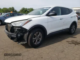2016 Hyundai Santa Fe z VIN 5XYZTDLB3GG308481, wystawiony jako Copart lot #57788255 z przebiegiem 100 174 mil mil oraz Szkoda całkowita • Salvage title. Historia ofert i sprzedaży dostępna na DreamBid. Obrazek 1.