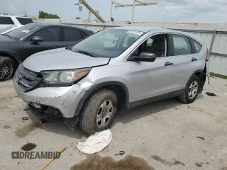2013 Honda CR-V LX with VIN 3CZRM3H39DG700624, listed as a Copart auction lot 60701825 with 123,662 mi miles and Salvage title. Bid and sale history available at DreamBid. Image 1.