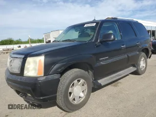 2003 Cadillac Escalade z VIN 1GYEK63N93R143629, wystawiony jako Copart lot #50333955 z przebiegiem 102 828 mil mil oraz Szkoda całkowita • Salvage title. Historia ofert i sprzedaży dostępna na DreamBid. Obrazek 1.