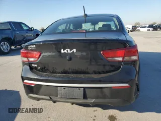 2023 Kia Rio LX with VIN 3KPA24AD7PE616092, listed as a Copart auction lot 47858175 with 73,853 mi miles and Salvage Title. Bid and sale history available at carsss.com. Image 6.