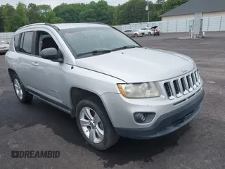 2012 Jeep Compass Sport with VIN 1C4NJCBA5CD622424, listed as a IAAI auction lot 42211700 with 120,945 mi miles and . Bid and sale history available at carsss.com. Image 1.