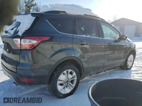 2017 Ford Escape SE with VIN 1FMCU0GD6HUD61260, listed as a Copart auction lot 45556065 with 100,383 mi miles and Clean Title. Bid and sale history available at carsss.com. Image 3.