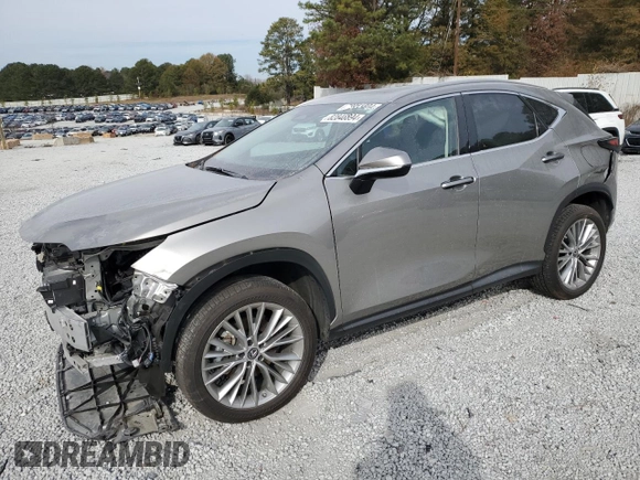 2023 Lexus NX 350h Luxury with VIN 2T2HKCEZ5PC010928, listed as a Copart auction lot 82840894 with 26,009 mi miles and Salvage Title. Bid and sale history available at DreamBid. Image 1.