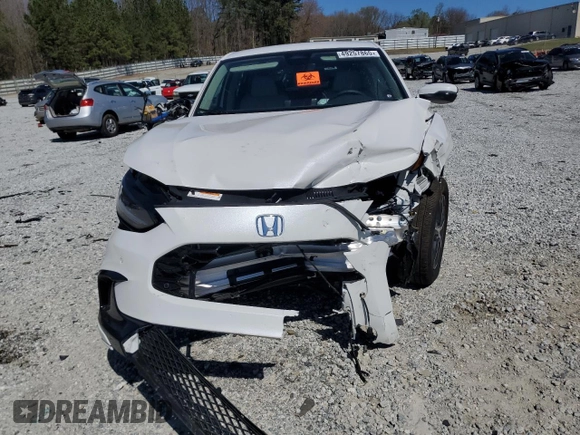 2025 Honda HR-V EX-L with VIN 3CZRZ1H73SM736834, listed as a Copart auction lot 49257865 with 3,477 mi miles and Salvage Title. Bid and sale history available at carsss.com. Image 5.