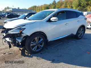 2019 Nissan Murano S with VIN 5N1AZ2MS3KN142961, listed as a IAAI auction lot 37797444 with 50,327 mi miles. Bid and sale history available at carsss.com. Image 18.