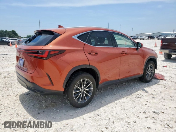 2023 Lexus NX 350 z VIN 2T2AGCEZ7PC023103, wystawiony jako Copart lot #56623955 z przebiegiem 37 867 mil mil oraz Szkoda całkowita • Salvage title. Historia ofert i sprzedaży dostępna na DreamBid. Obrazek 3.