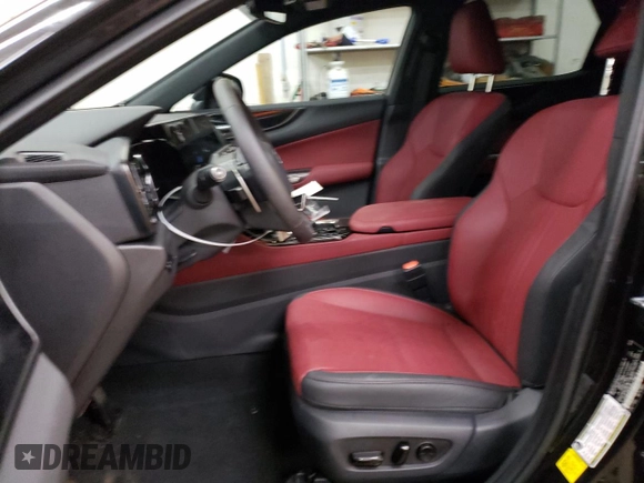 2025 Lexus NX 350h with VIN 2T2AKCEZ2SC037787, listed as a Copart auction lot 79583614 with 6,629 mi miles and Salvage Title. Bid and sale history available at DreamBid. Image 7.