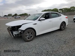 2019 Kia Optima LX z VIN 5XXGT4L38KG371251, wystawiony jako Copart lot #56929465 z przebiegiem 117 301 mil mil oraz Szkoda całkowita • Salvage title. Historia ofert i sprzedaży dostępna na DreamBid. Obrazek 1.
