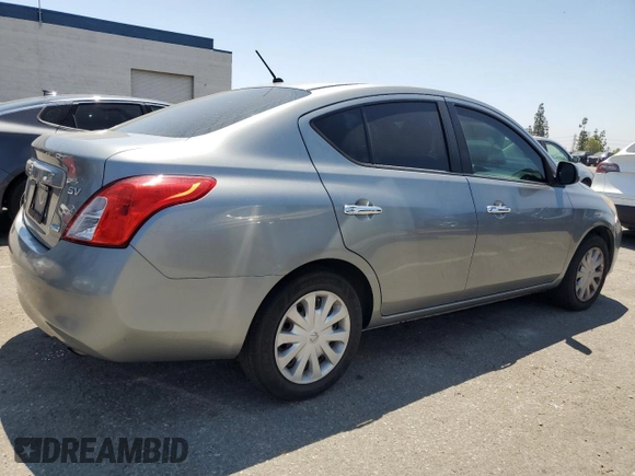 2012 Nissan Versa SV with VIN 3N1CN7AP8CL818508, listed as a Copart auction lot 63164515 with 94,455 mi miles and Salvage title. Bid and sale history available at DreamBid. Image 3.