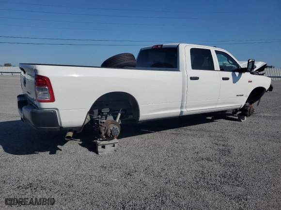 2019 Ram 2500 Tradesman with VIN 3C6UR5HJ2KG716616, listed as a Copart auction lot 64637644 with 96,697 mi miles and Salvage Title. Bid and sale history available at carsss.com. Image 3.