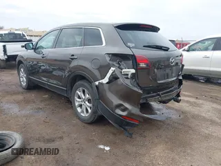 2015 Mazda CX-9 Touring with VIN JM3TB2CA5F0469348, listed as a IAAI auction lot 41516084 with 134,460 mi miles. Bid and sale history available at carsss.com. Image 3.