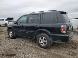 2007 Honda Pilot EX-L with VIN 5FNYF28677B043543, listed as a Copart auction lot 45725525 with 250,759 mi miles and Salvage Title. Bid and sale history available at carsss.com. Image 2.